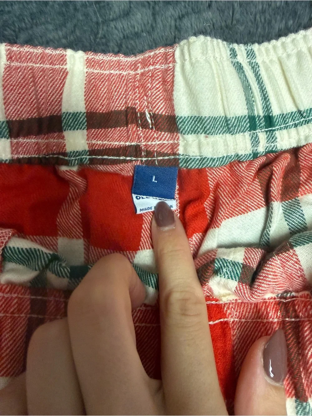 Old Navy Red Plaid couples Pajama Set - Classic Holiday Flannel